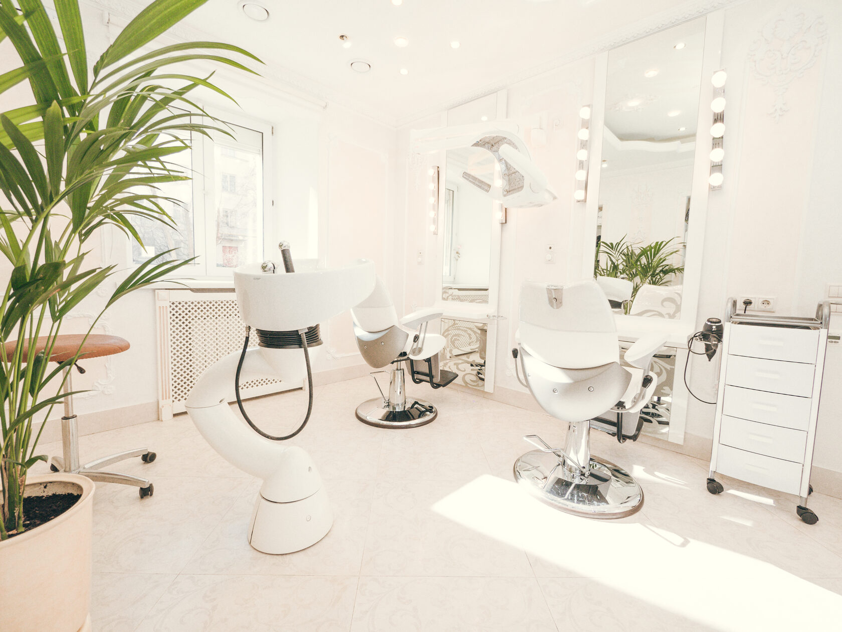 Интерьер ED Beauty на Кутузовском проспекте
